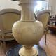 Lamp Jean Roger - Paris 1981 - ivory ceramic - signed