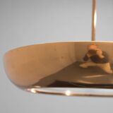 Bauhaus / Functionalist Copper Chandelier UFO, 1930s