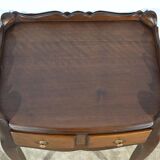 Petite Table de Salon en Noyer, style Louis XV – 1ère Partie XXe