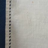 Nappe ancienne brodée et 12 serviettes