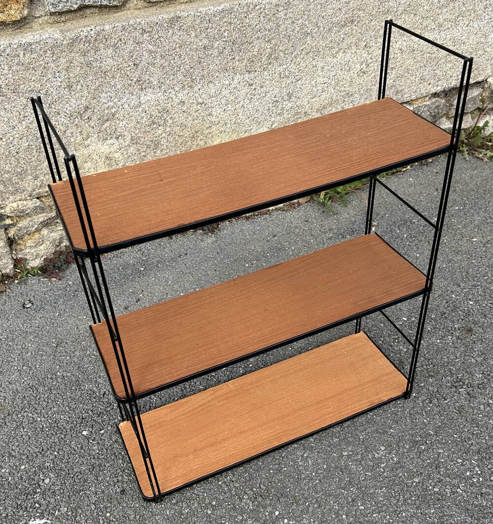 String wall shelf, vintage, 60s.