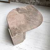Roche Bobois pink marble table