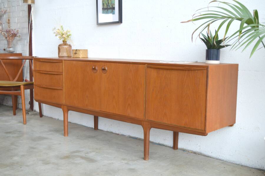 Teak sideboard by McIntosh 213 cm