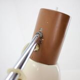 1970s chrome & metal adjustable floor lamp, czechoslovakia