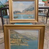 Monaco paintings, oil on canvas