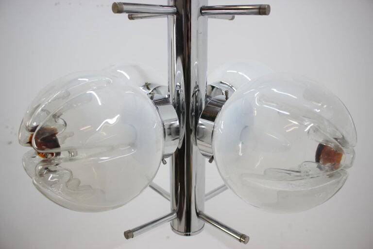 Midcentury Chandelier Murano, Mazzega, 1970s
