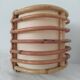 Pair of bamboo wall light