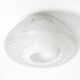 Original large Mid Century double glass ceiling lamp by Wilhelm Wagenfeld f