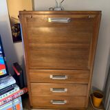 Bar cabinet with mirror from the 1930s
