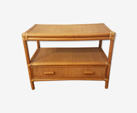 Rattan chest of drawers and canning