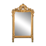 19th C Antique Flower Mirror