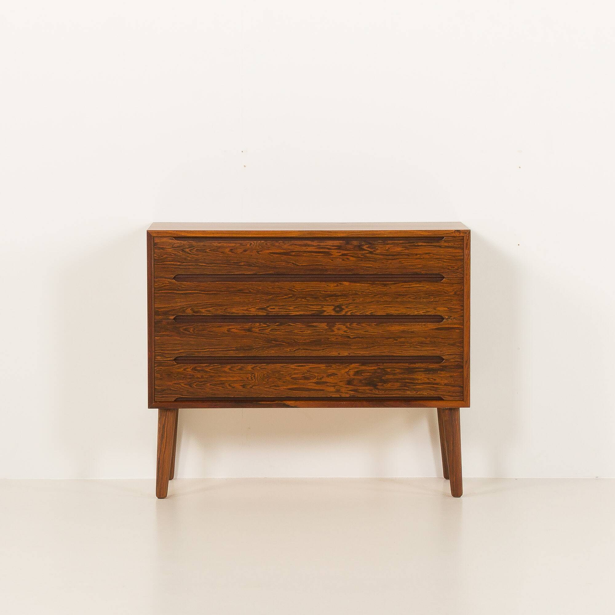 Scandinavian minimalist rosewood chest