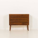 Scandinavian minimalist rosewood chest