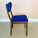 4x chaises danoises MidCentury Années 1950