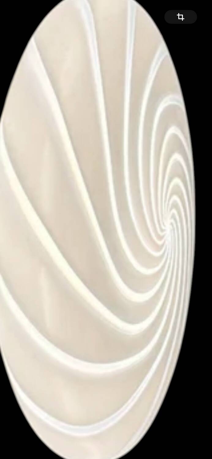 Large Vetri wall lamp in Murano glass, Italy 1970