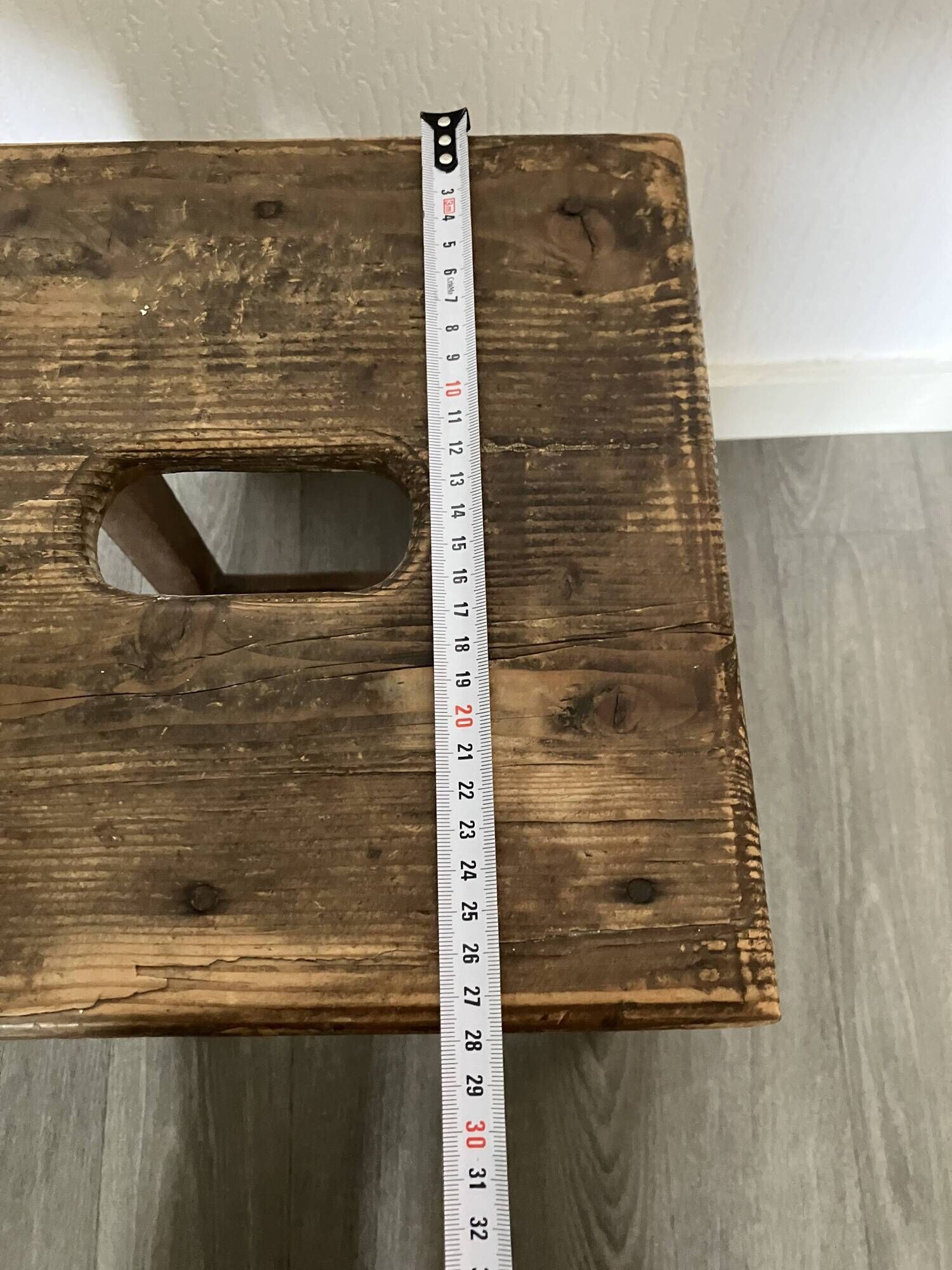 Small wooden stool