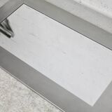 Large steel mirror from the 70s