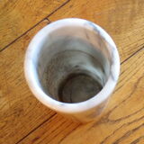 1970 marble roller vase
