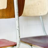 Chaises d'école Bistro, lot de 4