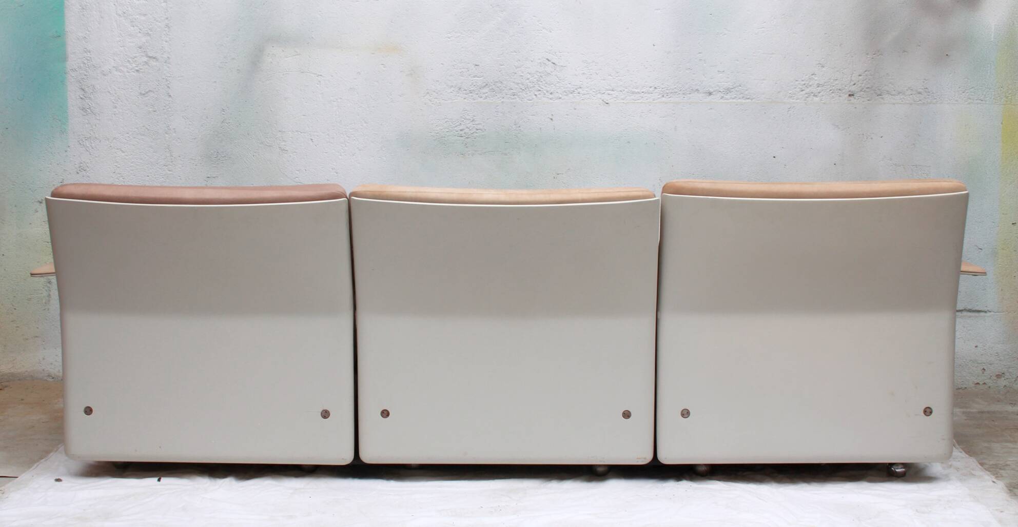 1960s sofa 3-seater Dieter Rams, Serie 620