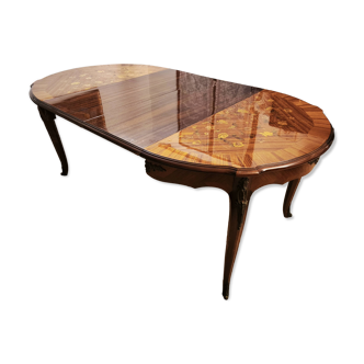 Louis XV style rosewood table