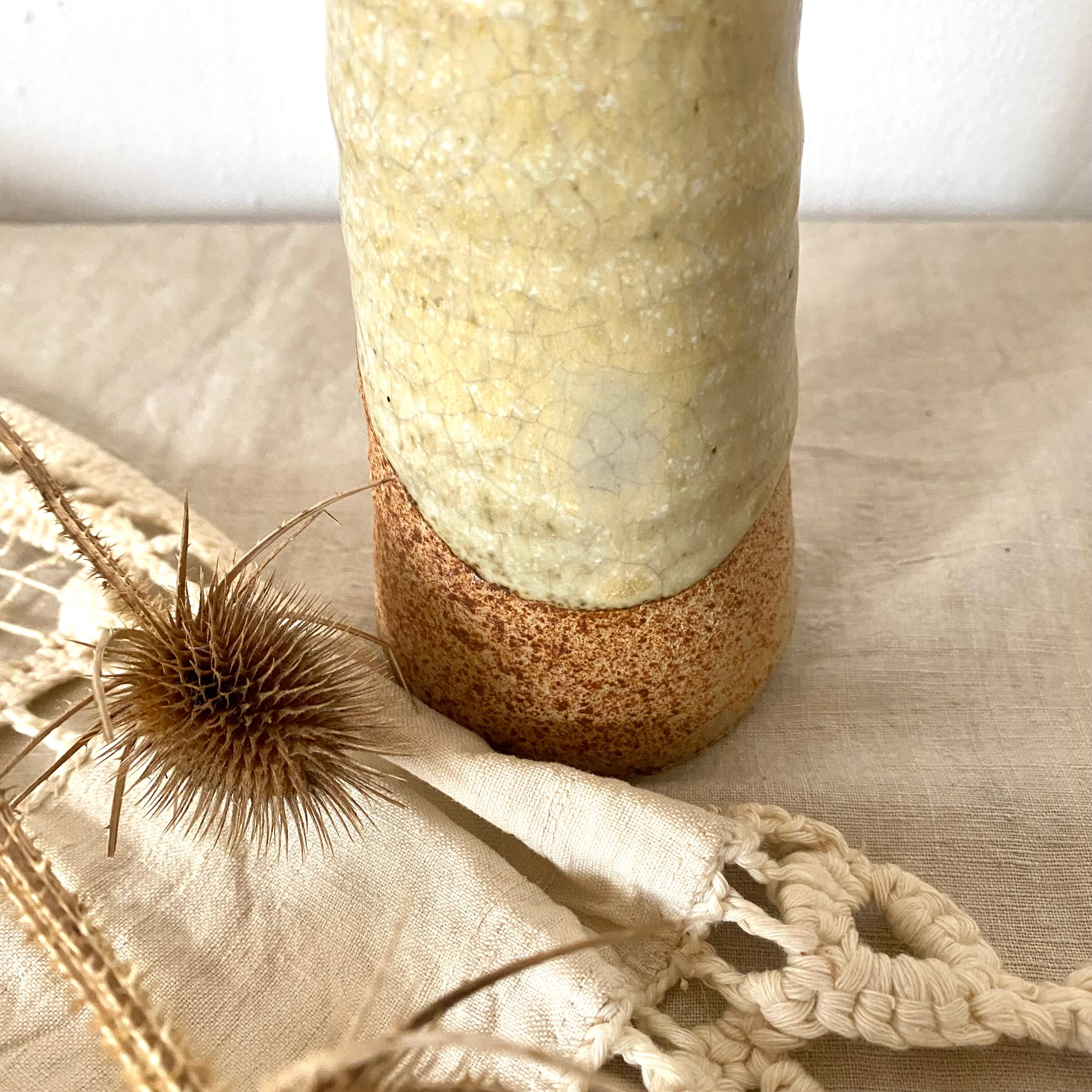 Soliflore stoneware vase