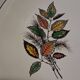 Set of 6 flat plates from Digoin Sarreguemines in good condition.