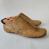 Paire de formes en bois ancienne