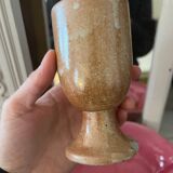6 vintage stoneware coffee cups