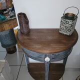 Half-moon console
