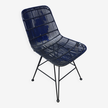 Black Rattan Chair - Hkliving