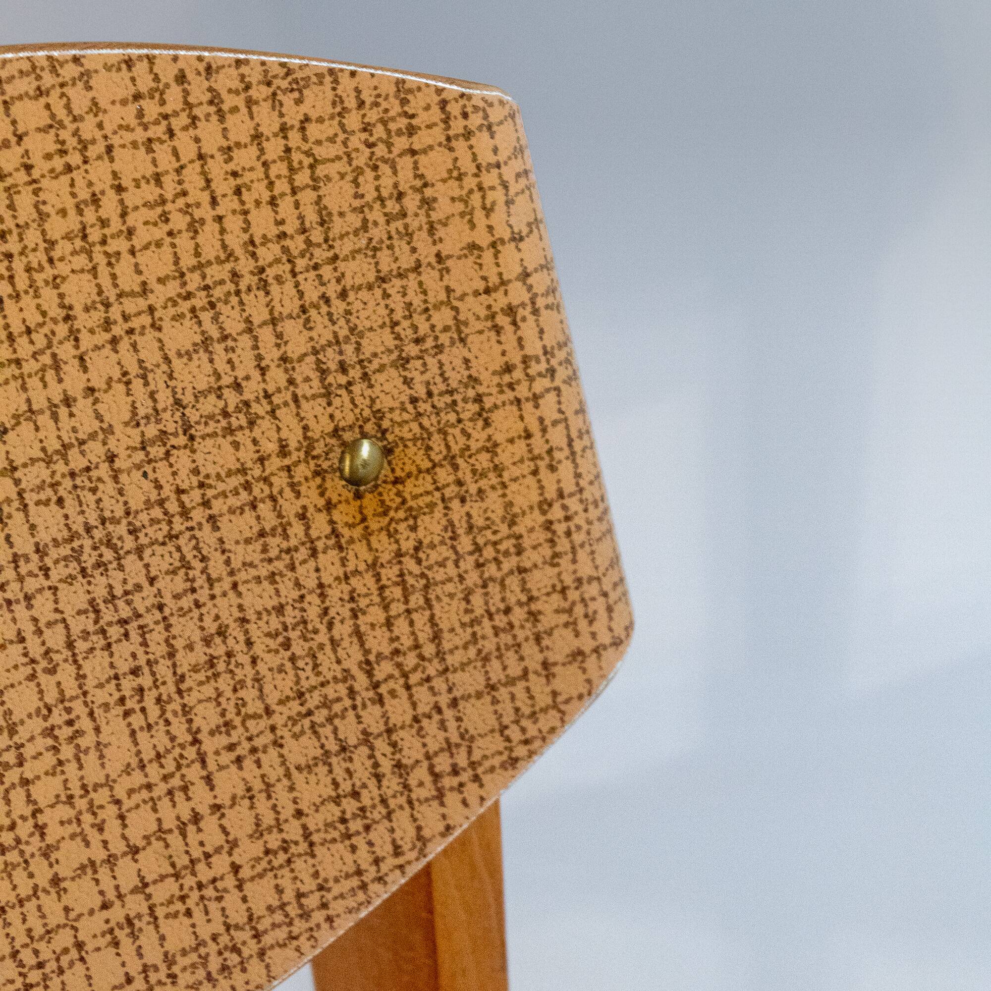 Mid- Century Modern Dining Chairs in Scandinavian Style