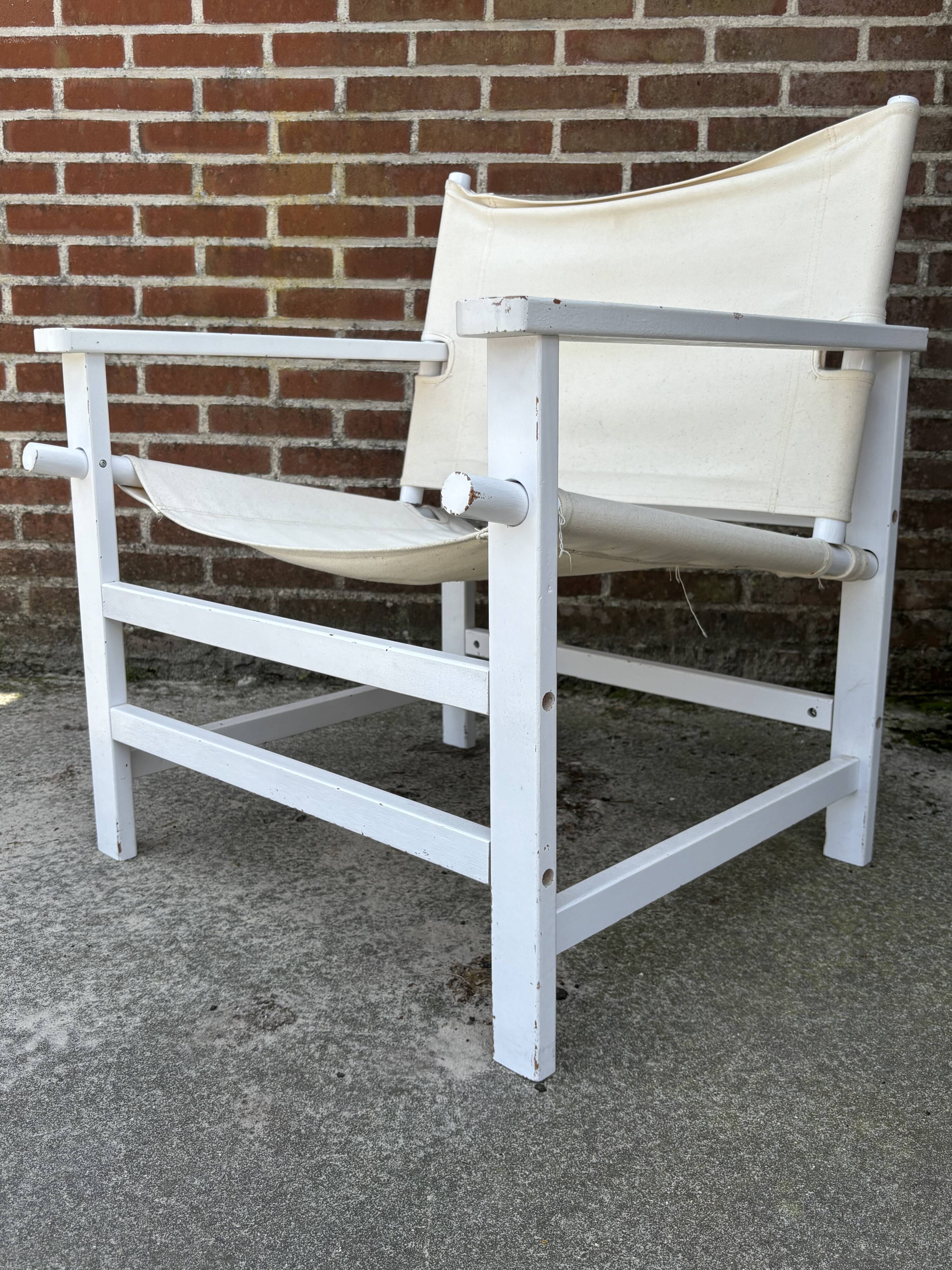 Vintage Hyllinge Møbler - Safari Chair - Easy chair 70's Design