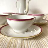 Service à thé en porcelaine de Limoges