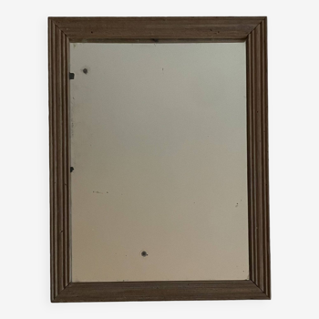 Small old barber mirror 21x27cm