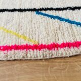 Tapis berbère Azilal gros zigzag 152 x 200