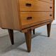 Vintage teak chest of drawers from the 50s/60s