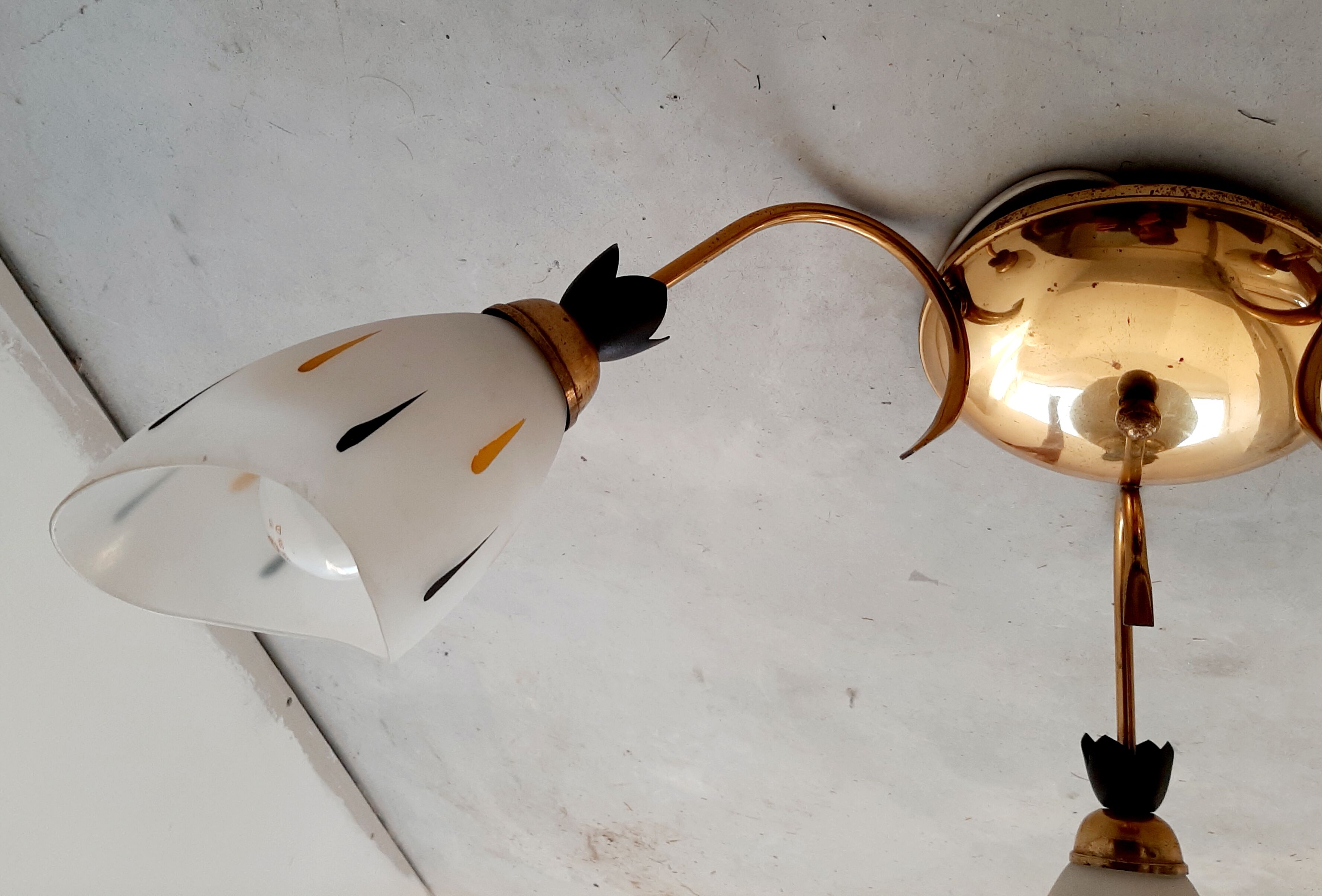 Lustre ou suspension vintage des années 50