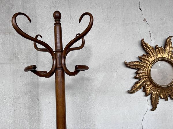 Porte chapeau porte manteau bistrot perroquet vintage rétro deco bar restaurant cafe old furn