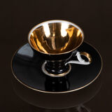 Set Cup and saucer in porcelain Bavaria 1950