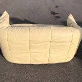 Michel Ducaroy leather sofa for Ligne Roset