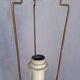 Lampadaire brutaliste fer battu ep 1940/50