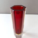2 Sommerso vases, Flavio Poli, 60's
