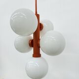 Mid-century atomic sputnik pendant lamp , 1970s