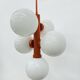 Mid-century atomic sputnik pendant lamp , 1970s