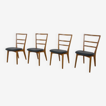 Dining Chairs by Mariana Grabińskiego for Swarzędzka Factory, 1960s, Set of 4