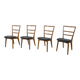 Chaises par Mariana Grabińskiego pour Swarzędzka Factory, années 1960, Set de 4
