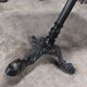 Cast iron bistro table 1m