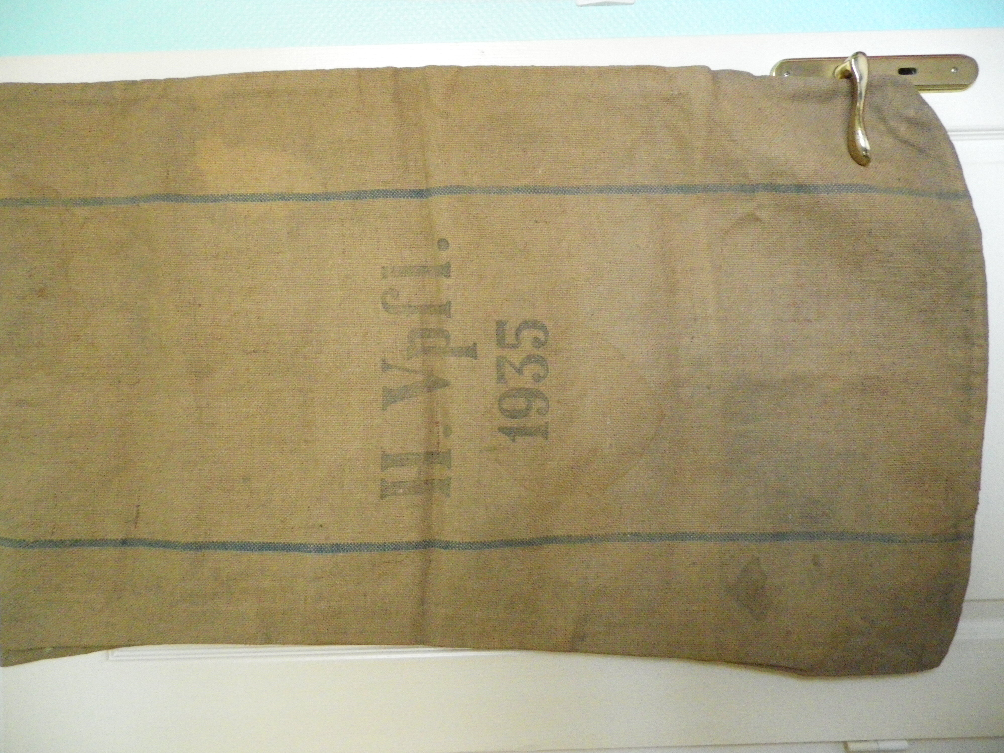 Refueling bag - H.Vpfl. 1935 with national eagle on the back - Collectible - Germany