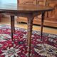 Solid cherry wood drop-leaf table